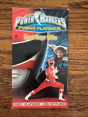 1999 Saban’s Power Rangers Power Playback Classic Ranger Edition VHS